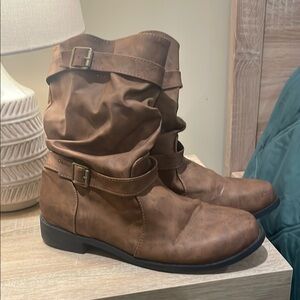 Brown Women's Slouchy Boots